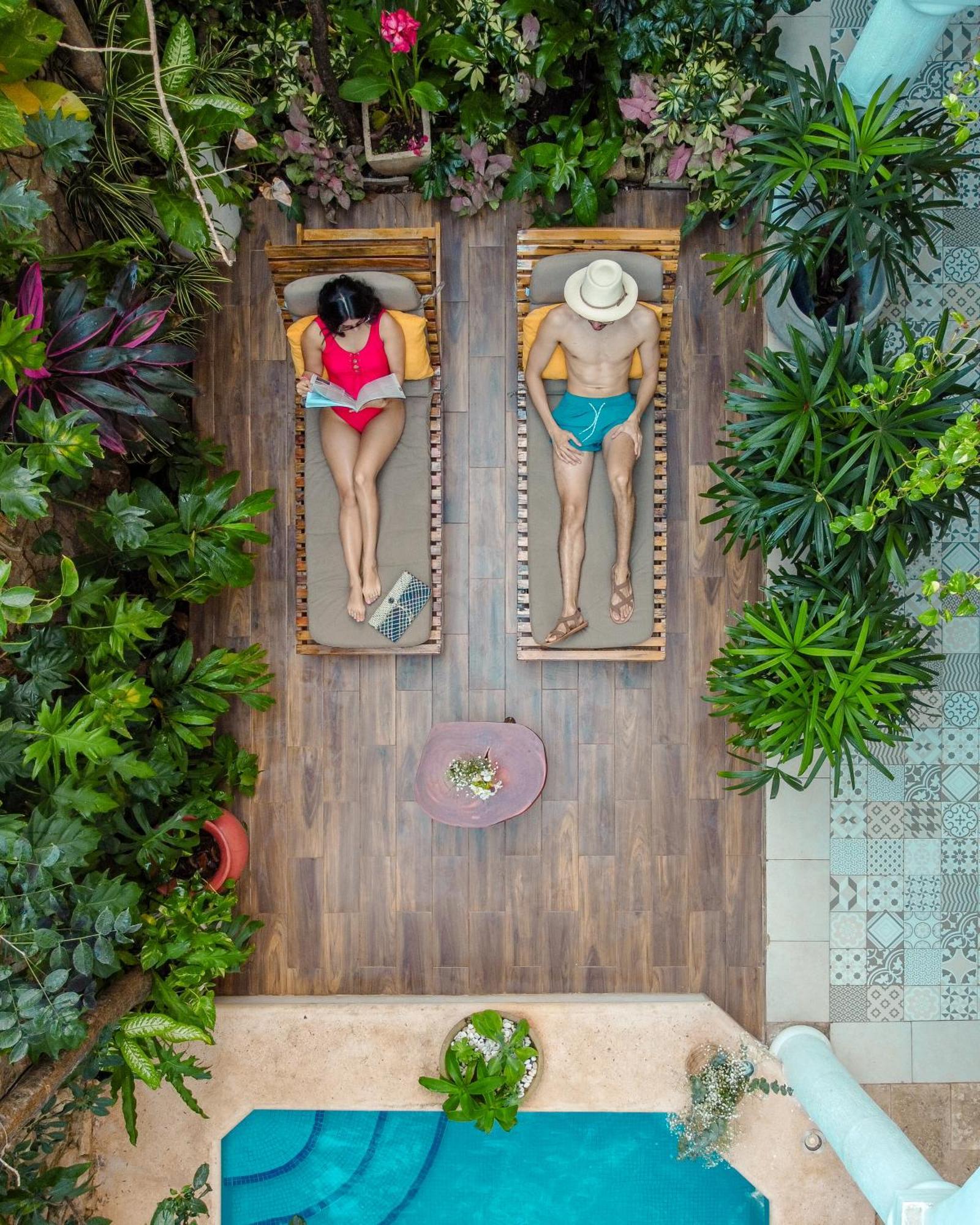 Le Muuch Hotel Boutique Валядолид Екстериор снимка
